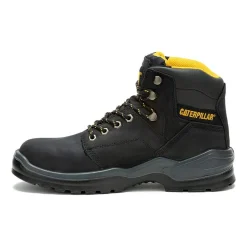 CAT Mens Slip Resistant Striver Steel Toe Work Boots