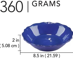 Certified International Crackle 4-pc. Melamine Soup Bowl