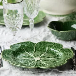 Certified International Le Jardin Cabbage 4-pc. Stoneware Dinner Plate