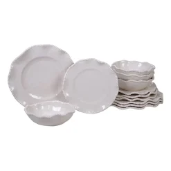 Certified International Perlette 12-pc. Melamine Dinnerware Set