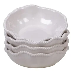 Certified International Perlette 4-pc. Melamine Ice Cream Bowl