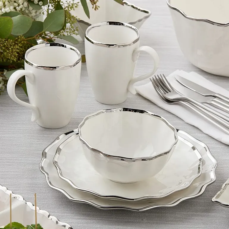 Certified International Regency Gold 16-pc. Porcelain Dinnerware Set