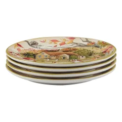 Certified International Woodland Critters 4-pc. Dinner Plate