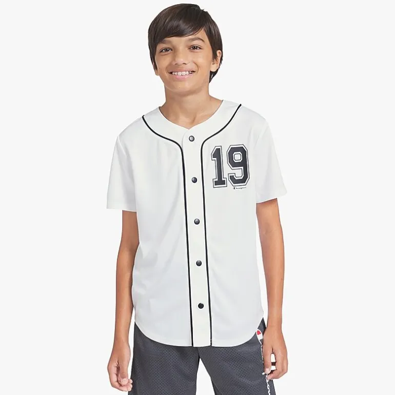 Champion Big Kid Boys Round Neck Short Sleeve Regular Fit Graphic T-Shirt
