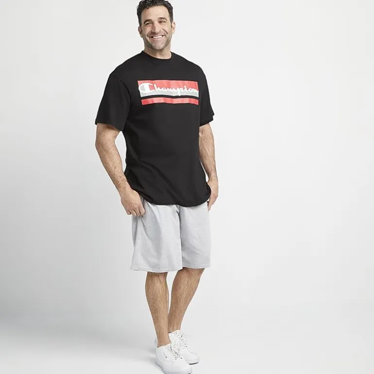 Champion Jersey Mens 10" Big and Tall Workout Shorts