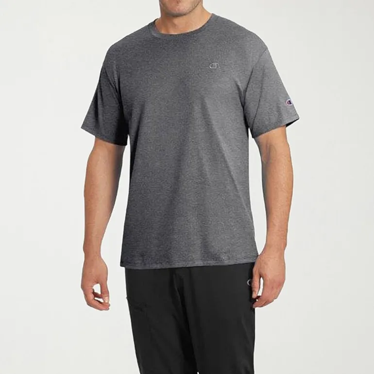 Champion Mens Crew Neck Short Sleeve Active T-Shirt