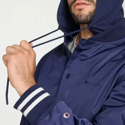 Champion Mens Hooded Midweight Bomber Jacket