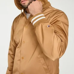 Champion Mens Hooded Midweight Bomber Jacket