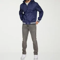 Champion Mens Hooded Midweight Bomber Jacket