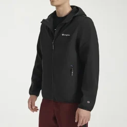 Champion Mens Hooded Water Resistant Midweight Softshell Jacket