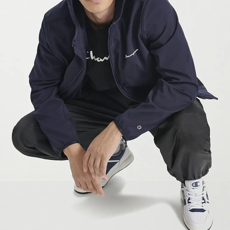 Champion Mens Hooded Water Resistant Midweight Softshell Jacket