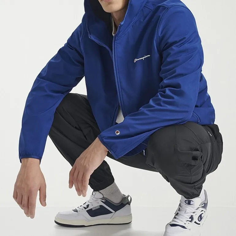 Champion Mens Hooded Water Resistant Midweight Softshell Jacket