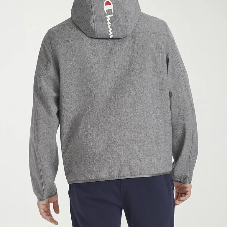 Champion Mens Hooded Water Resistant Midweight Softshell Jacket