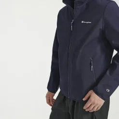 Champion Mens Hooded Water Resistant Midweight Softshell Jacket