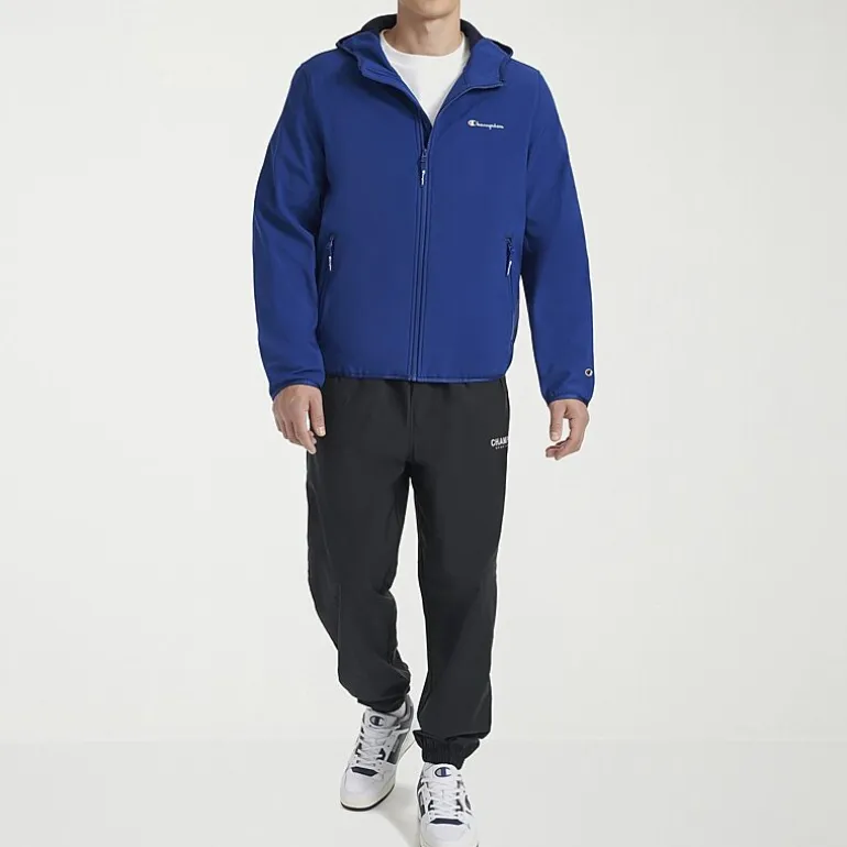 Champion Mens Hooded Water Resistant Midweight Softshell Jacket