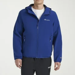 Champion Mens Hooded Water Resistant Midweight Softshell Jacket