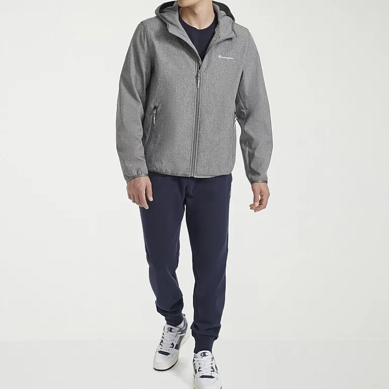 Champion Mens Hooded Water Resistant Midweight Softshell Jacket