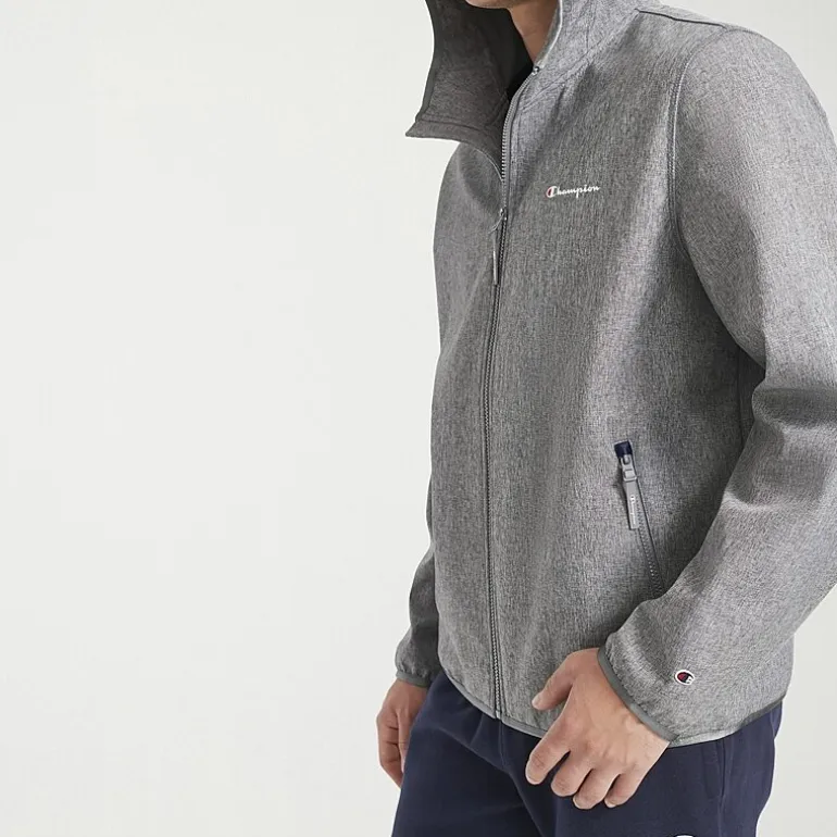 Champion Mens Hooded Water Resistant Midweight Softshell Jacket