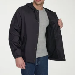 Champion Mens Hooded Water Resistant Midweight Raincoat
