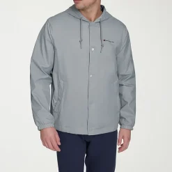 Champion Mens Hooded Water Resistant Midweight Raincoat