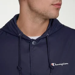 Champion Mens Hooded Water Resistant Midweight Raincoat