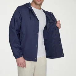 Champion Mens Hooded Water Resistant Midweight Raincoat