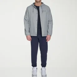 Champion Mens Hooded Water Resistant Midweight Raincoat
