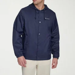 Champion Mens Hooded Water Resistant Midweight Raincoat