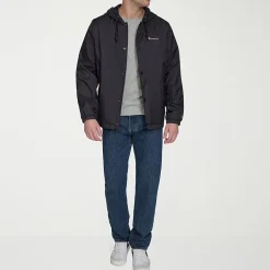 Champion Mens Hooded Water Resistant Midweight Raincoat