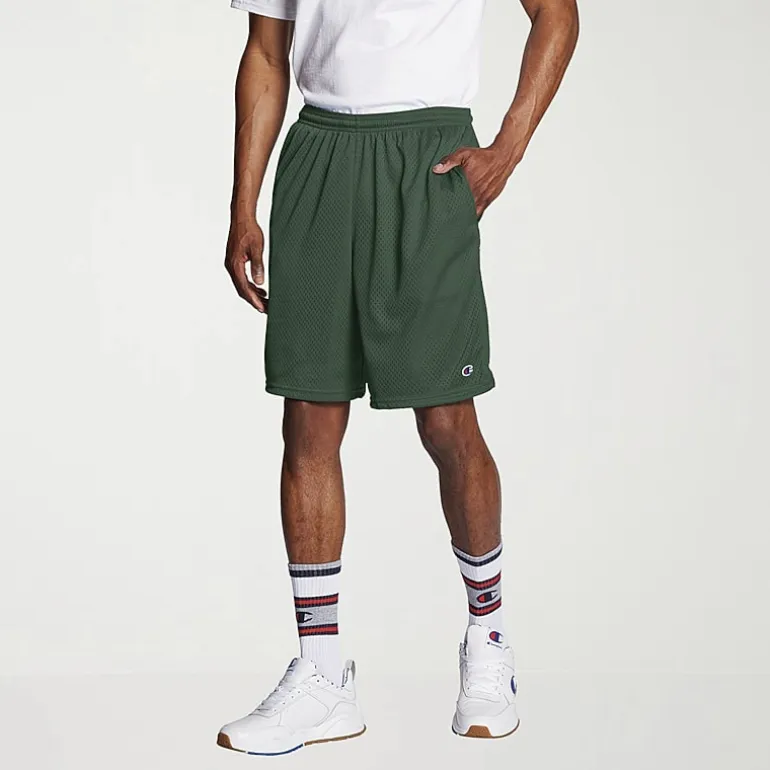 Champion Mens 8 1/2" Mid Rise Workout Shorts