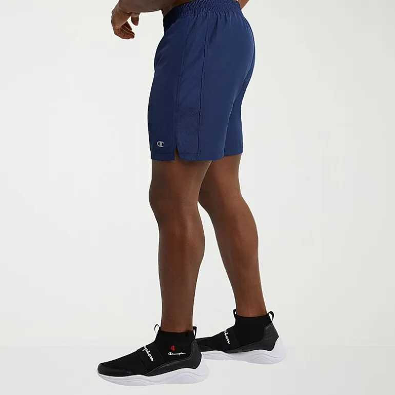 Champion Mens 7" Mid Rise Workout Shorts