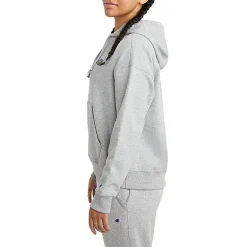 Champion Powerblend Graphic Logo Hoodie