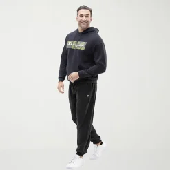 Champion Powerblend Mens Cuffed Mid Rise Classic Fit Big and Tall Fleece Active Jogger Pant
