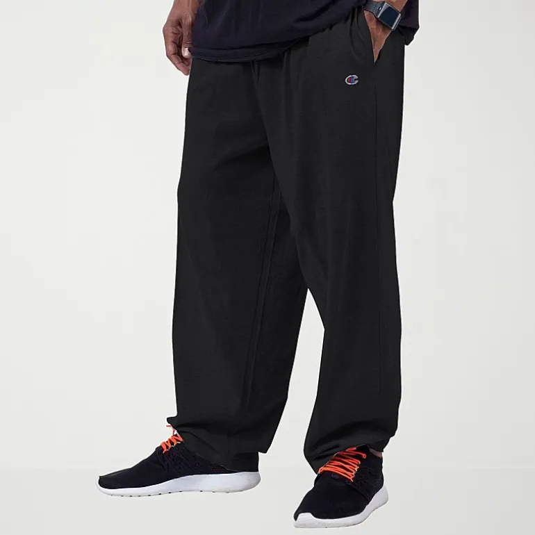 Champion Powerblend Mens Cuffed Mid Rise Classic Fit Big and Tall Fleece Active Jogger Pant