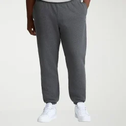 Champion Powerblend Mens Cuffed Mid Rise Classic Fit Big and Tall Fleece Active Jogger Pant