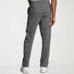 Champion Powerblend Mens Drawstring Waist Straight Mid Rise Regular Fit Sweatpant