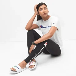 Champion Womens Crew Neck Short Sleeve Active T-Shirt