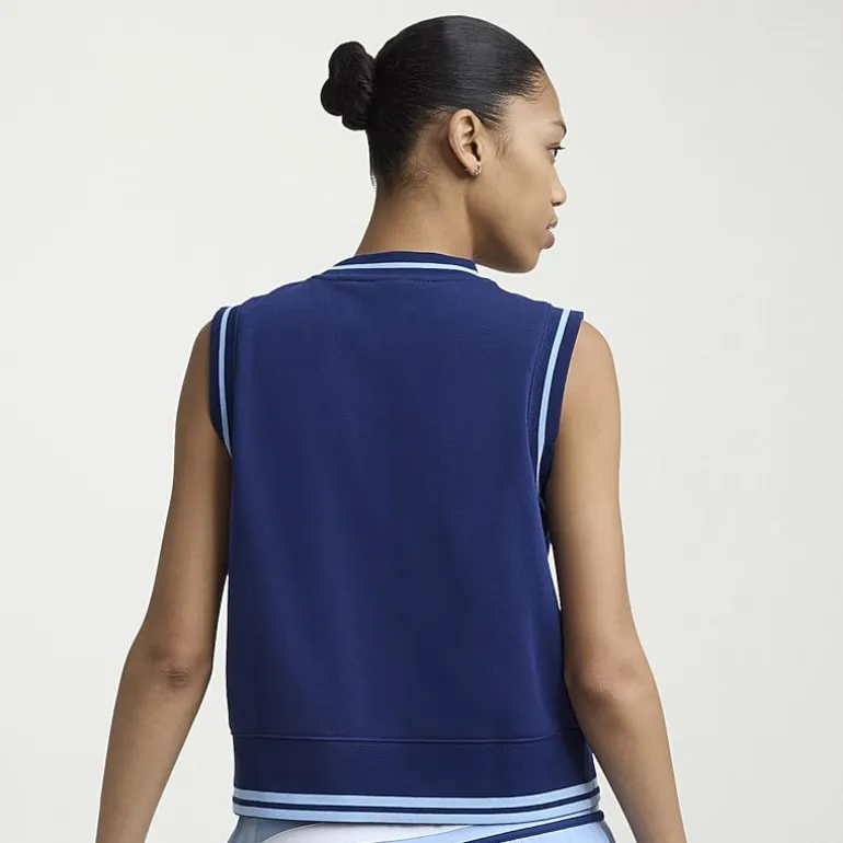 Champion Womens Mock Neck Sleeveless Muscle T-Shirt