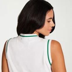 Champion Womens Mock Neck Sleeveless Muscle T-Shirt