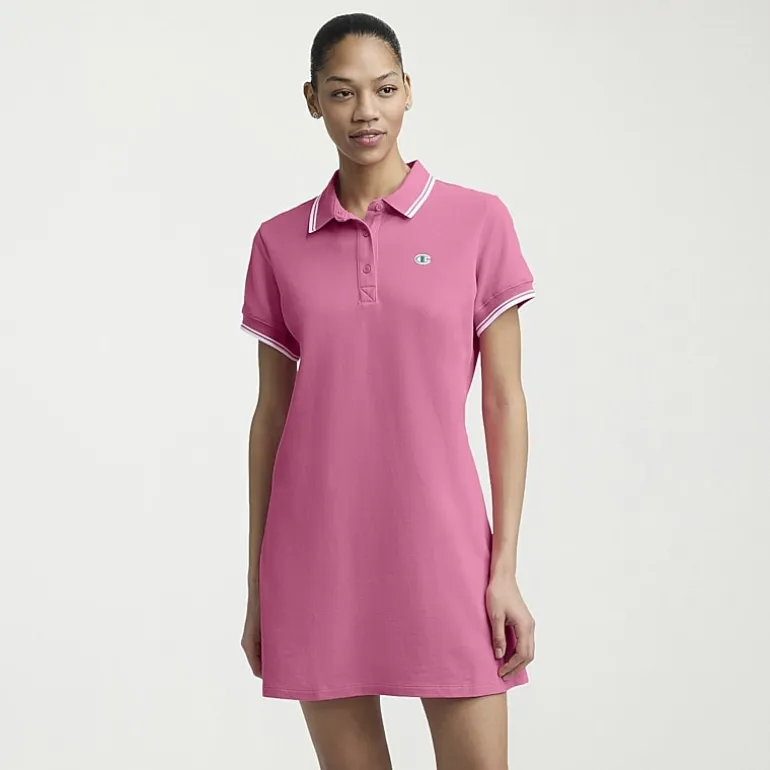 Champion Womens Short Sleeve Active Shirt Dress