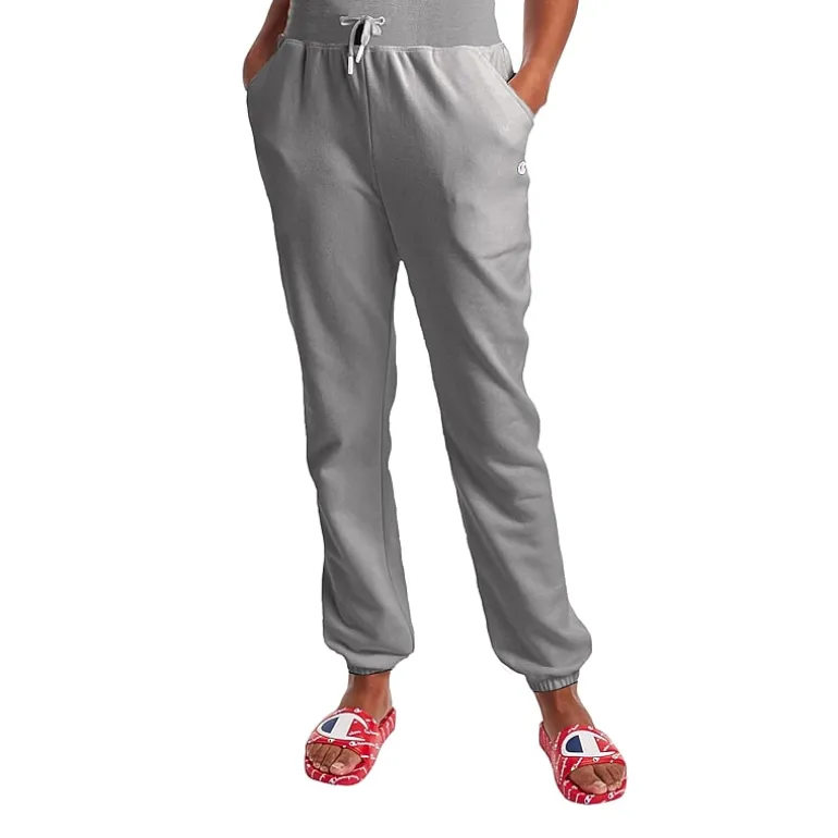 Champion Womens Tapered Mid Rise Modern Fit Sweatpant