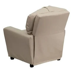 Chandler Plush Recliner with Cup Holder for Kids