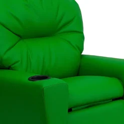 Chandler Plush Recliner with Cup Holder for Kids