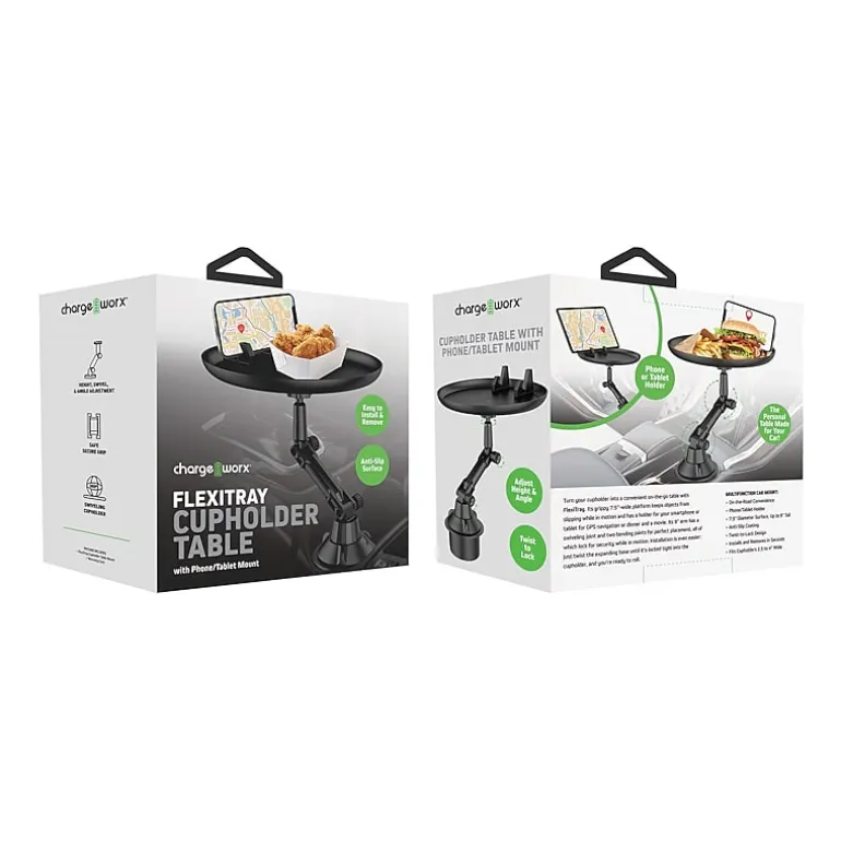Chargeworx Flexitray Cup Holder