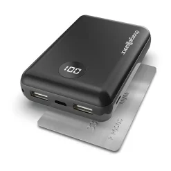 Chargeworx Super Slim 10000 Mah Triple Usb Battery Pack