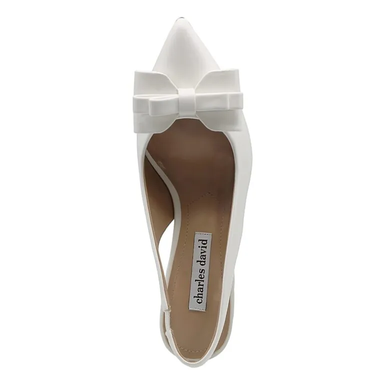 Charles David Astrid Womens Pointed Closed Toe Block Heel Pumps