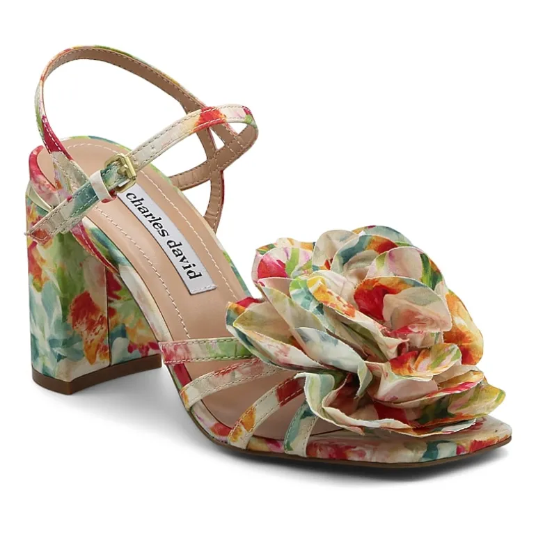 Charles David Womens Restless Heeled Sandals