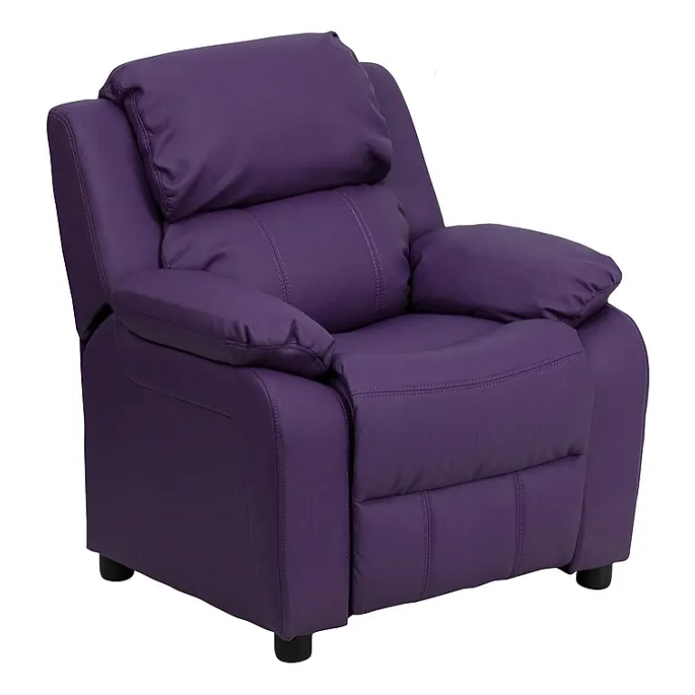 Charlie Padded Arm Recliner for Kids