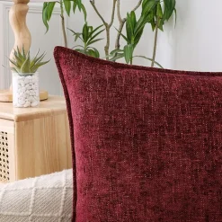 Chenille 20x20 Square Throw Pillow