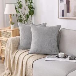 Chenille 20x20 Square Throw Pillow